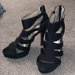 Brash Black High Heels